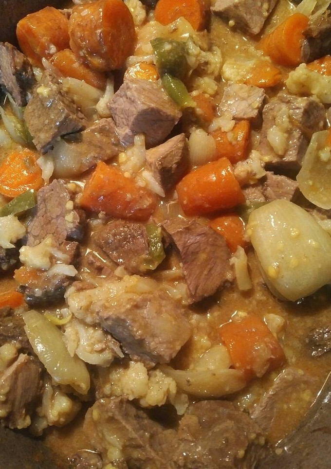A picture of Stew beef.