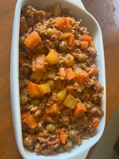 A picture of Pork Giniling.