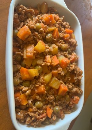 A picture of Pork Giniling.