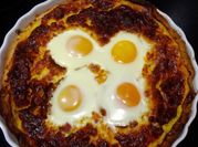 Une photo de croque monsieur à la béchamel