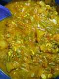 Green beans and Turai Sabji