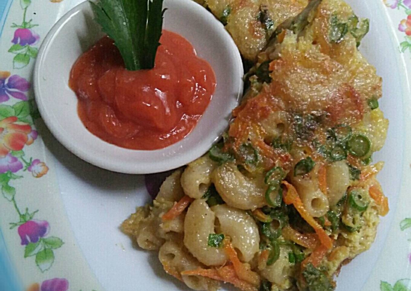 Cara Gampang Membuat Omlete Sayur Dengan Makaroni Anti Gagal