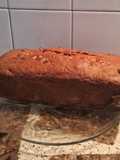 Budin de peras y nueces