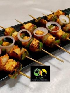 पनीर टिक्का (paneer tikka recipe in marathi) रेसिपी चे मुख्य फोटो