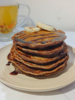 Foto resep Pancake Pisang Coklat