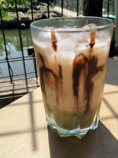 Foto resep Iced Chocolate Matcha Latte