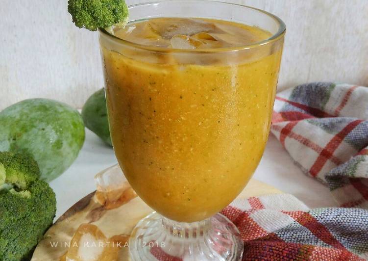 Cara Memasak Jus Mangga Brokoli Sederhana