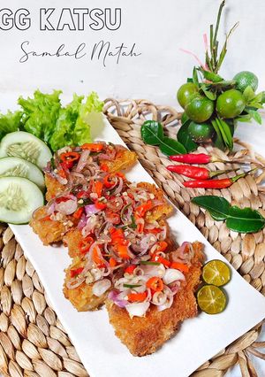 Foto resep Egg Katsu Sambal Matah