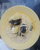 Sopa de mejillones y cau- cau