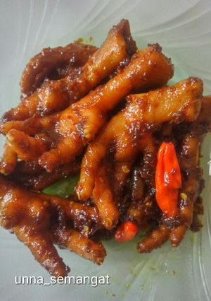 Foto resep Ceker ayam kecap pedas