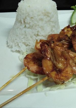 Foto resep Udang bakar madu