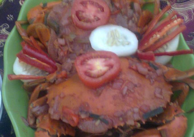 Resep Kepiting bumbu bawang Anti Gagal