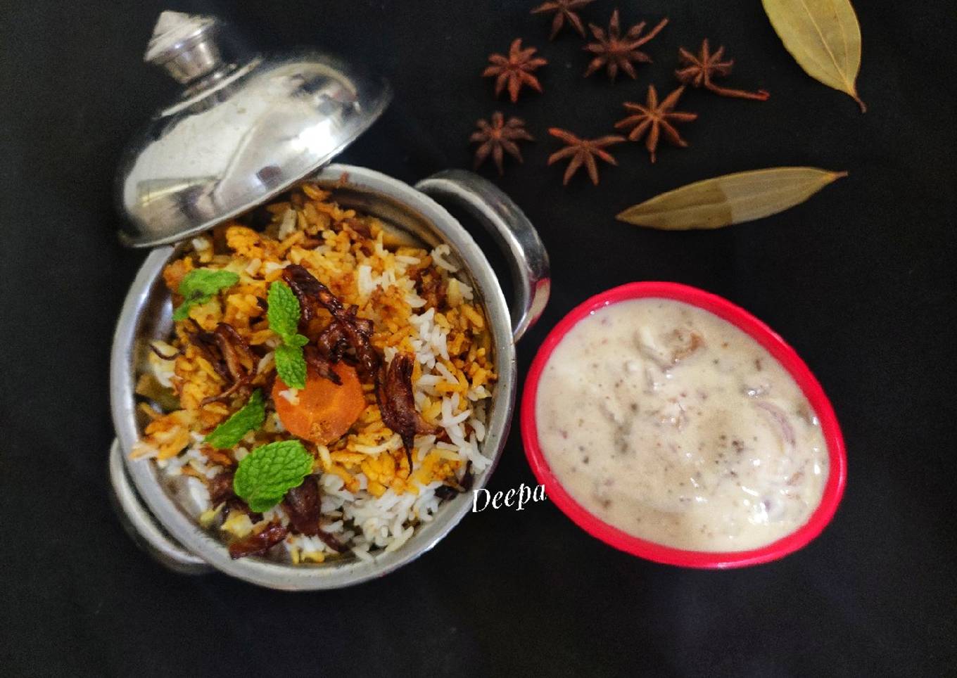 Restaurant Style Veg Dum Biryani