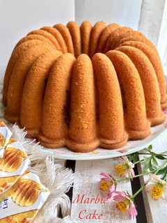Foto resep Marmer Cake / Marble Cake