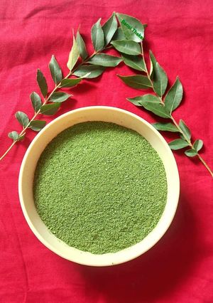 મીઠા લીમડા નો પાઉડર (Curry Leaves Powder Recipe In Gujarati) રેસીપી મુખ્ય ફોટો