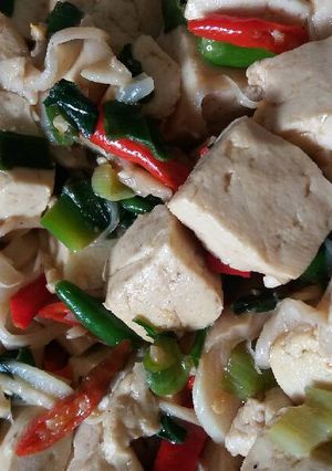 Foto resep Tumis tahu jamur
