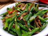 Tumis Kacang Panjang Ikan Teri