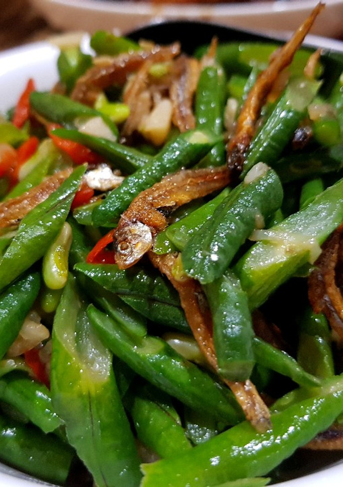 Foto resep Tumis Kacang Panjang Ikan Teri