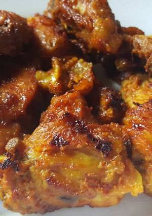 Foto resep Ayam panggang pedas