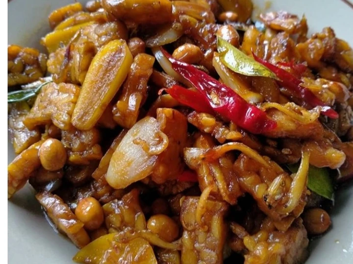 Cara Mudah Menyiapkan Resep Kering Tempe Pedas Manis yang Lezat Sekali Anti Ribet, Mantap