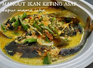 Foto resep Mangut ikan keting asap
