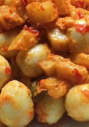 Foto resep Sambal Goreng Kentang dan Telur Puyuh