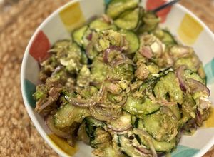 Foto principal de Ensalada de pepino en tarro viral Tik Tok