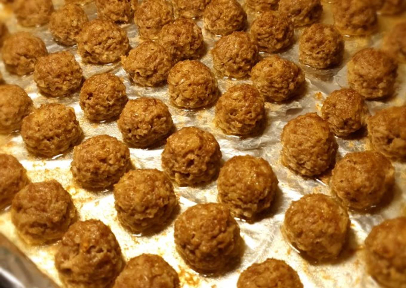 Honey mustard meatballs