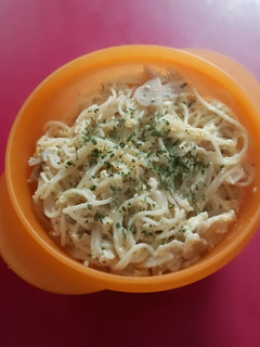 Foto resep Spaghetti Carbonara 🍝 (MPASI 12 bulan +)
