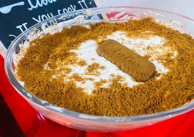 Recipe of Speedy Lotus Creamy cake