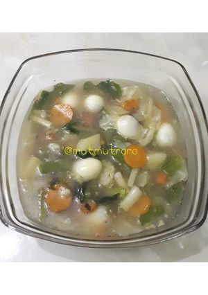 Foto resep Sayur Sop Telur Puyuh