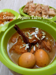 Foto resep Semur Ayam Tahu Telur