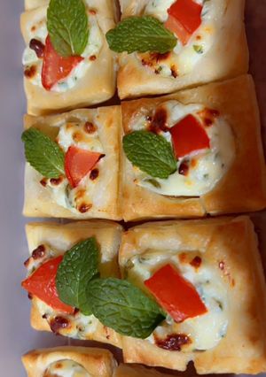 صورة لوصفة بف باستري الاجبان 🧀🥖