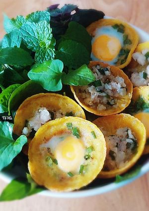 Hình của món Bánh KHỌT ngày mưa.