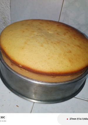 Una foto de Bizcocho de Vainilla