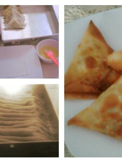 Foto resep Resep Samosa Isi Daging Keju
