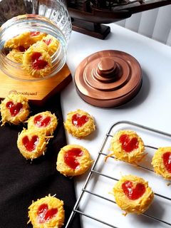 Foto resep 121. Thumbprint Cookies Strowberry