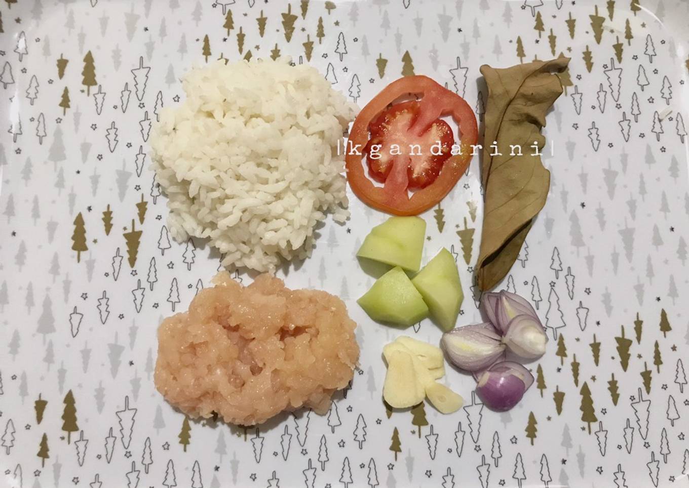 MPASI 6 Bulan Plus: Bubur Ayam Labu Siam/ Jipang
