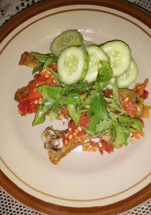 Foto resep Ayam Penyet kemangi