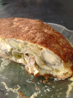 Una foto de Tortilla de Habas
