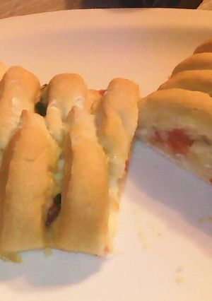 Una foto de Trenza caprese