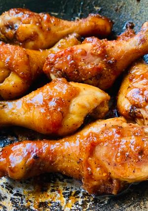Hình của món Tỏi Gà Sốt Teriyaki.