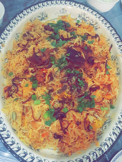 صورة لوصفة برياني لحم 💛