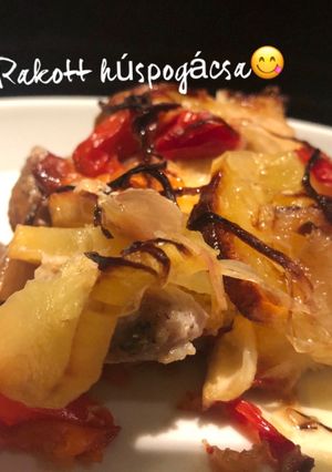 Rakott húspogácsa recept fotója