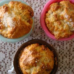 Banana Date Muffins A picture of Banana Date Muffins.