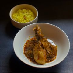 A picture of Chicken Doopiaja - British India recipe from archives.