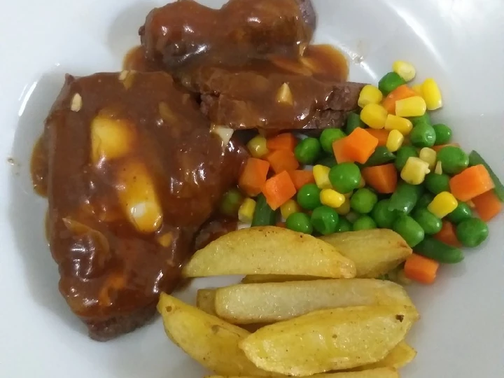 Langkah Gampang Membikin Resep Steak Sapi Empuk yang Lezat Sekali Anti Ribet, Uenak Banget