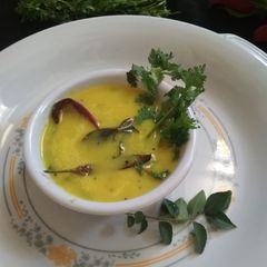 Gujarati kadhi A picture of Gujarati kadhi.