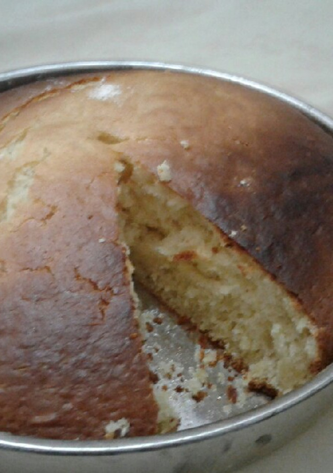 Una foto de Bizcochuelo de vainilla, esponjoso y rico