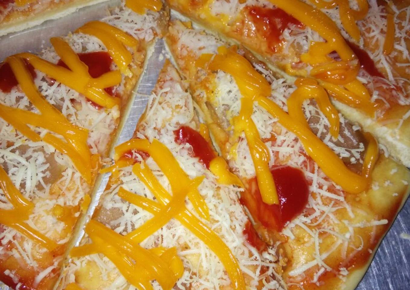 Pizza lembut homemade